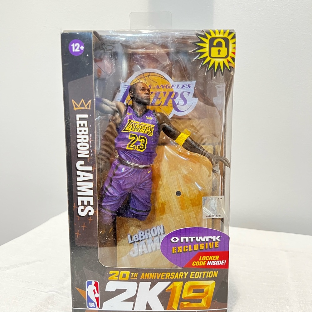 2k19 MyTeam action figures LeBron James 20th Anniversary Ntwrk exclusive